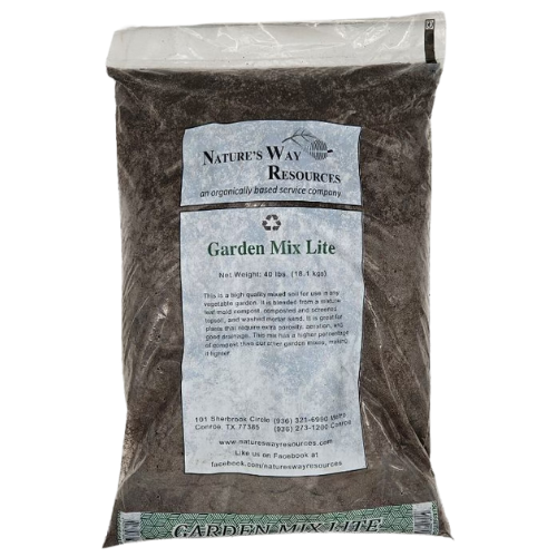 Nature's Way Resources Garden Mix Lite Soil Blend | 40 LB Bag