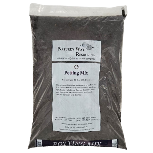 Nature's Way Resources Potting Mix Soil Blend | 40 LB Bag