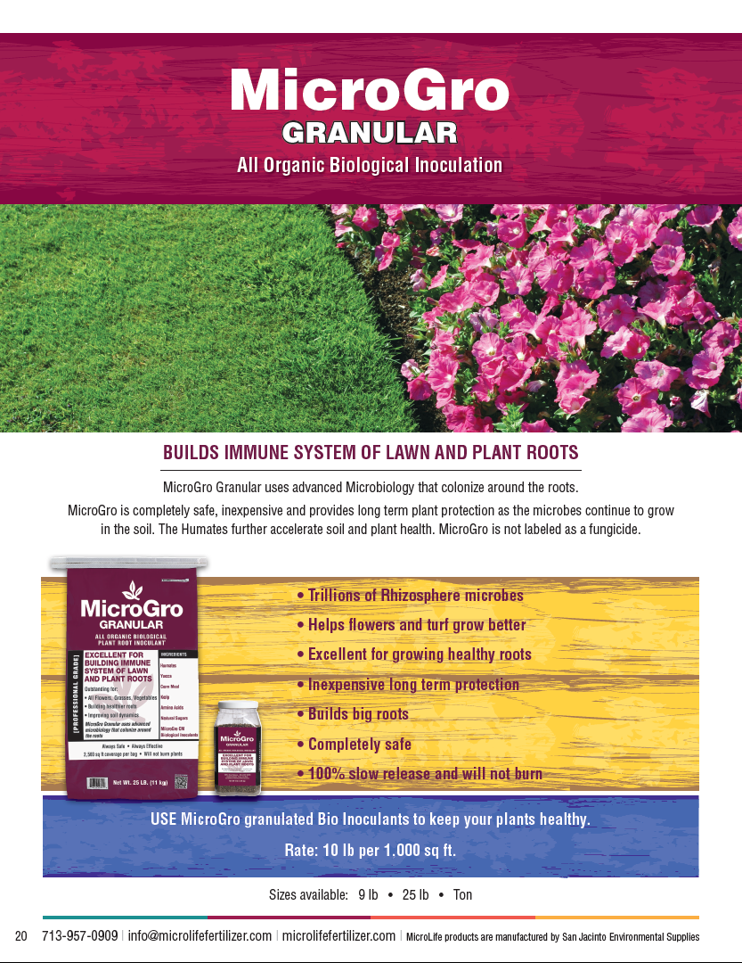 MicroLife MicroGro Bio Inoculant | 9 LB Jug