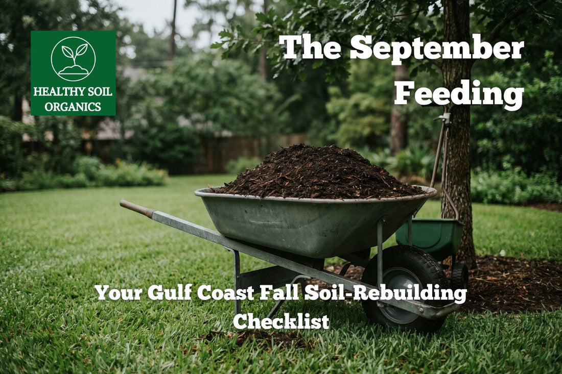 Gulf Coast fall soil-rebuilding checklist — Healthy Soil Organics