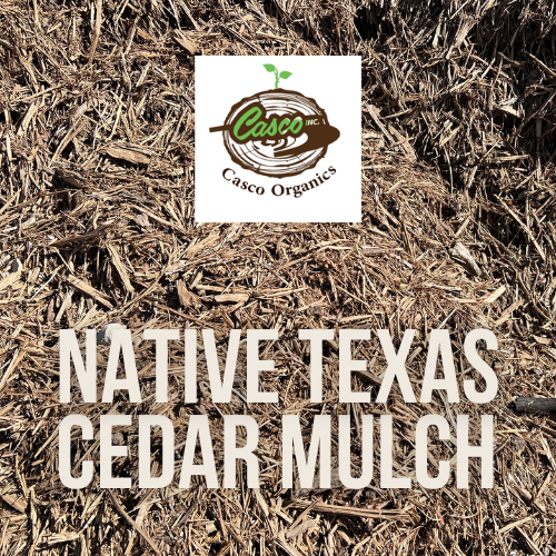 Casco Organics Native Texas Cedar Mulch - 2 Cubic Foot Bag