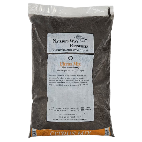 potting mix for citrus Nature's Way Resources Citrus Container Mix
