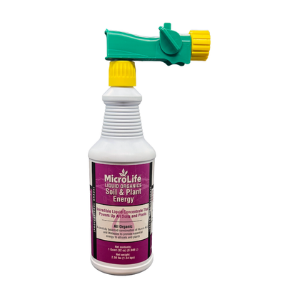 Healthy Soil Organics™ MicroLife Quart Hose-End Sprayer (80:1 Dilution)