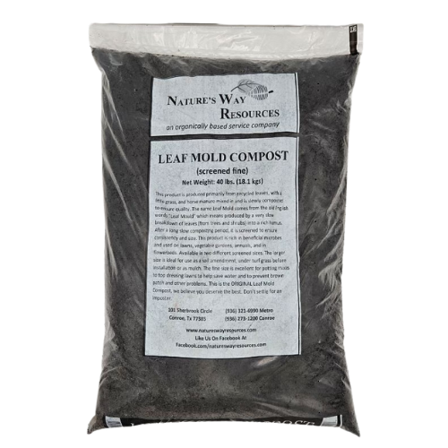 Nature's Way Resources Leaf Mold Compost - Fine | 40 LB Bag