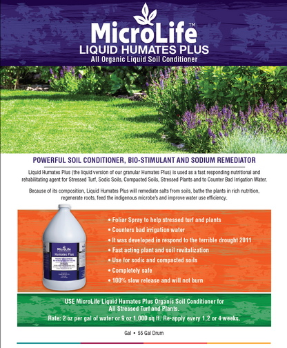 MicroLife Liquid Organics Humates Plus | 1 Quart