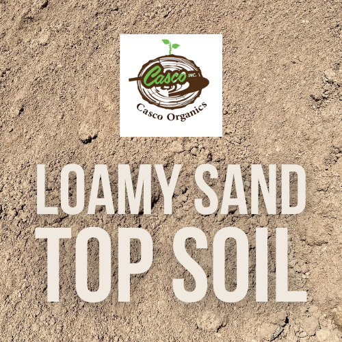 Casco Organics Screened Loamy Sand Top Soil -  1 Cubic Yard