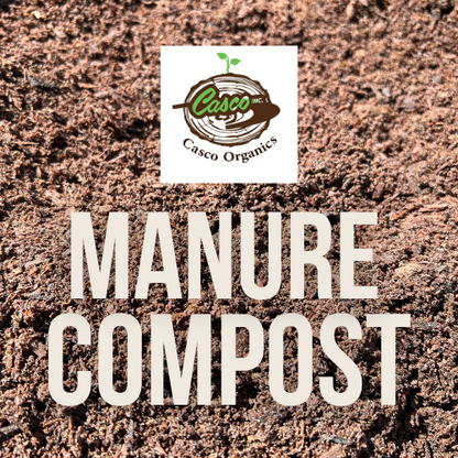 Casco Organics Manure Compost - 1 Cubic Yard