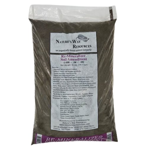 Nature's Way Resources Re-Mineralizer Soil Amendment | 40 LB Bag