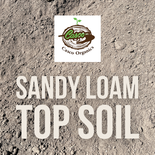 Casco Organics Screened Sandy Loam Top Soil - 1 Cubic Yard