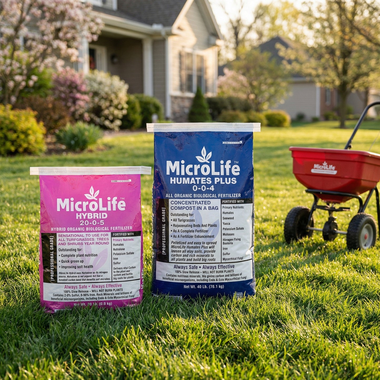 spring plant fertilizer MicroLife Fertilizer