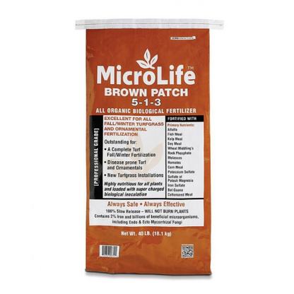 MicroLife Brown Patch 5-1-3 | 40 Lb Bag