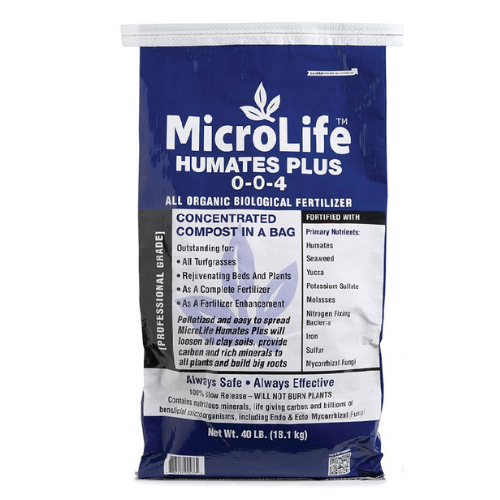 MicroLife Humates Plus 0-0-4 | 40 LB Bag