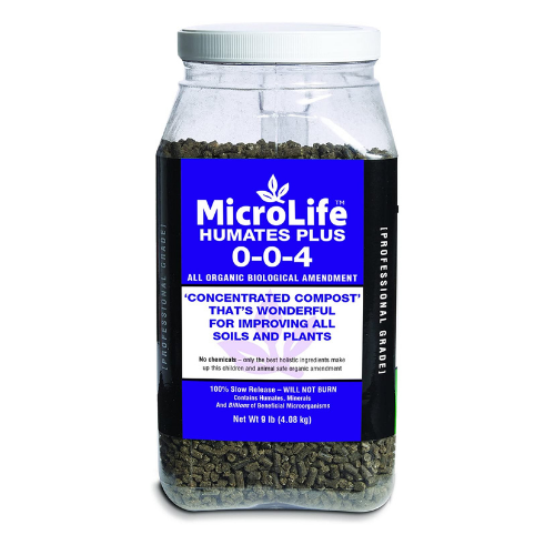 MicroLife Humates Plus 0-0-4 | 9 LB Jug