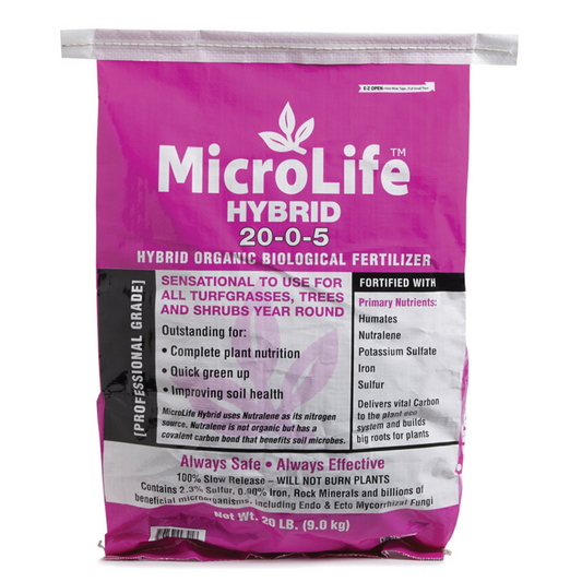 MicroLife Hybrid 20-0-5 | 20 LB Bag