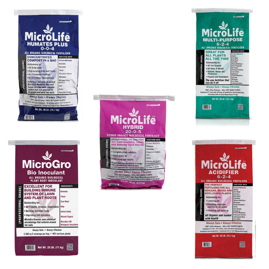 MicroLife Organic Fertilizer - The One Year Bundle